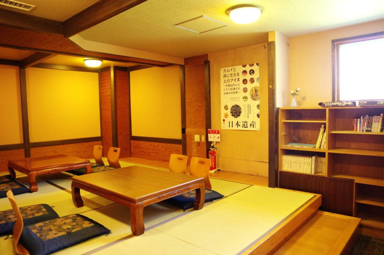 K'S House Hokkaido - Asahidake Onsen Hostel Higashikawa Exteriör bild